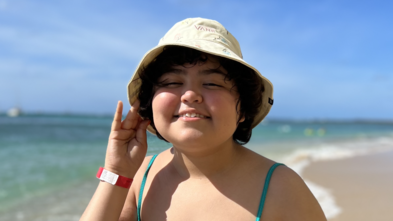 Emily, 13, wished to go to Hawaii
