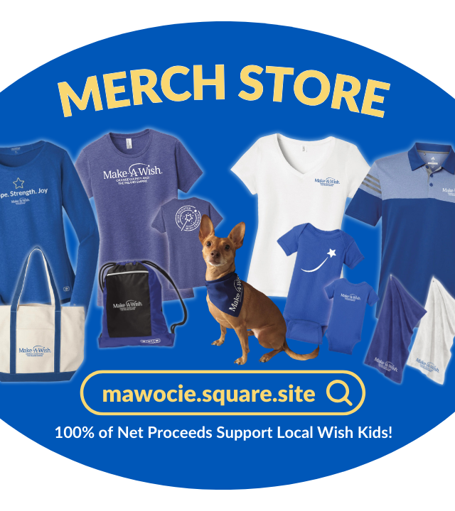 Make-A-Wish OCIE merchandise store
