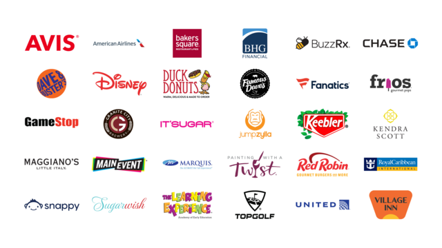 Logos for all World Wish Month partners